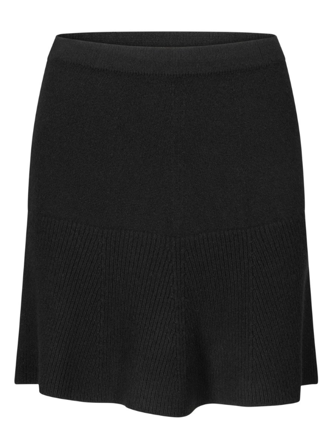 Drew Merino Skirt Black