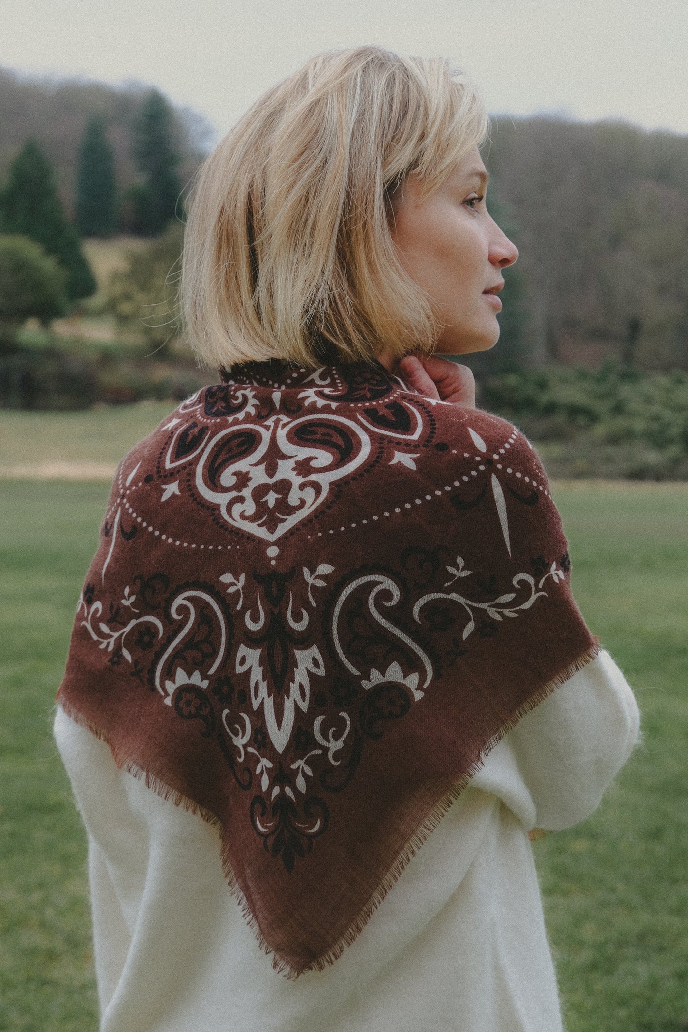Scarf Bandana Chocolate WS