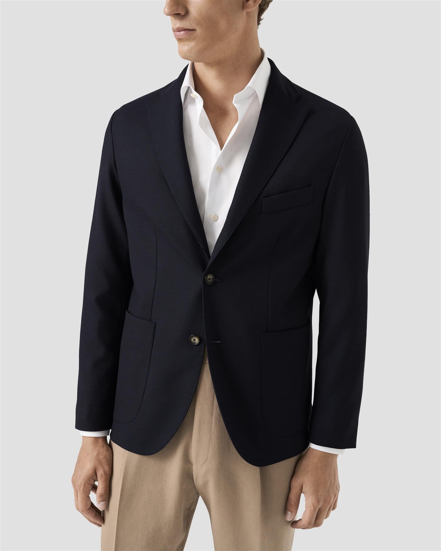 Navy blue Lana Tech Soft Jacket