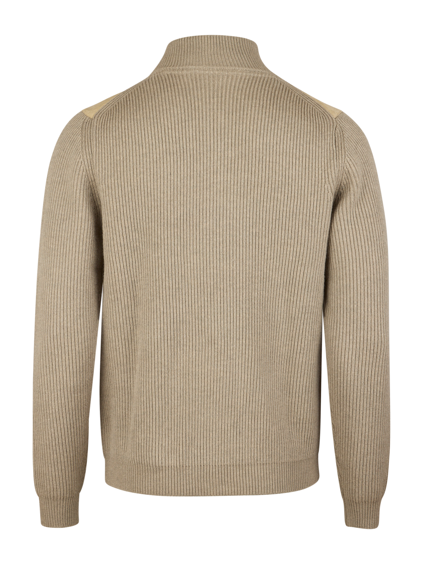 Hybrid Alcantara Cardigan Light Beige