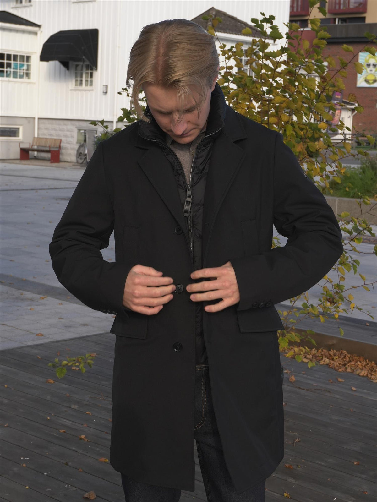Spencer Parma Technical Jacket Black