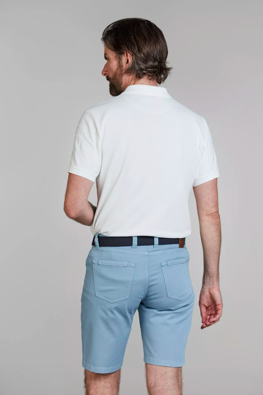 5-PKT Pan Oxford Shorts Blue