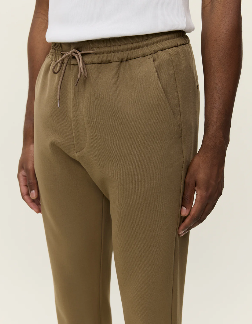 Como Tapered Pants - Lead Gray