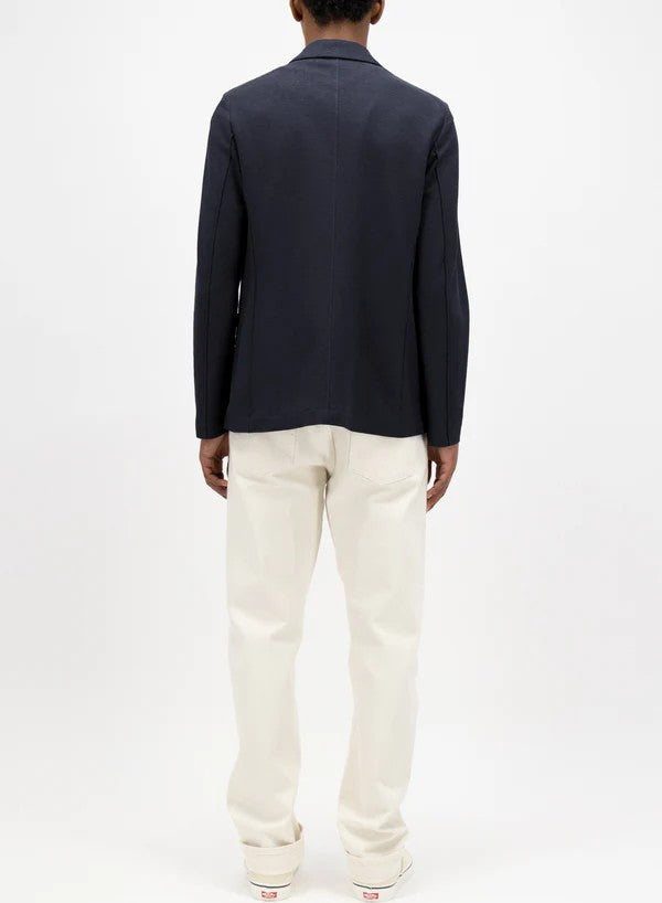BLAZER HONEYCOMB CRAFTED WITH LORO PIANA FABRIC NAVY