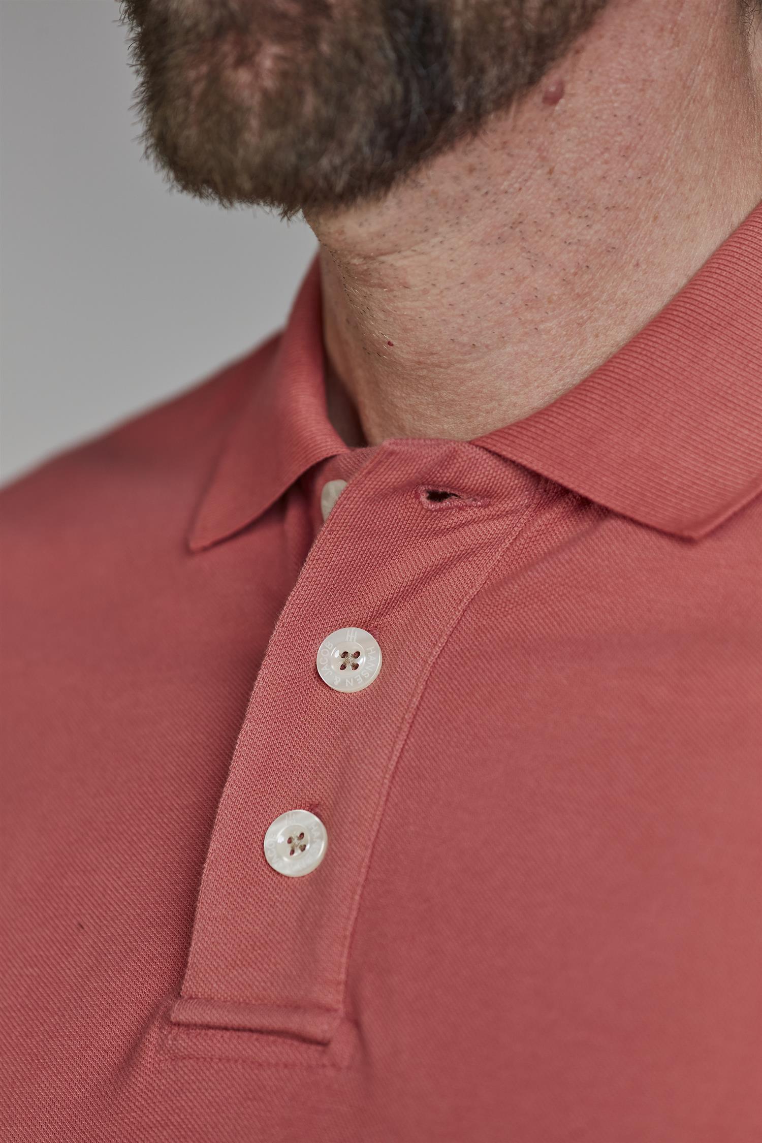 Rough Style Polo Soft Red