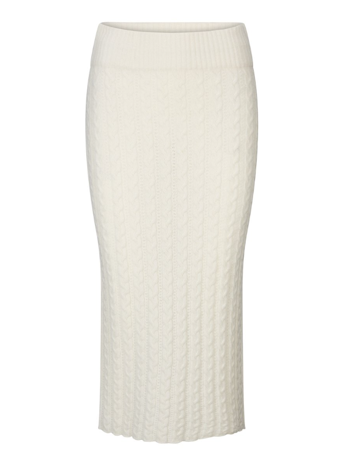 Valencia Merino Skirt Creme