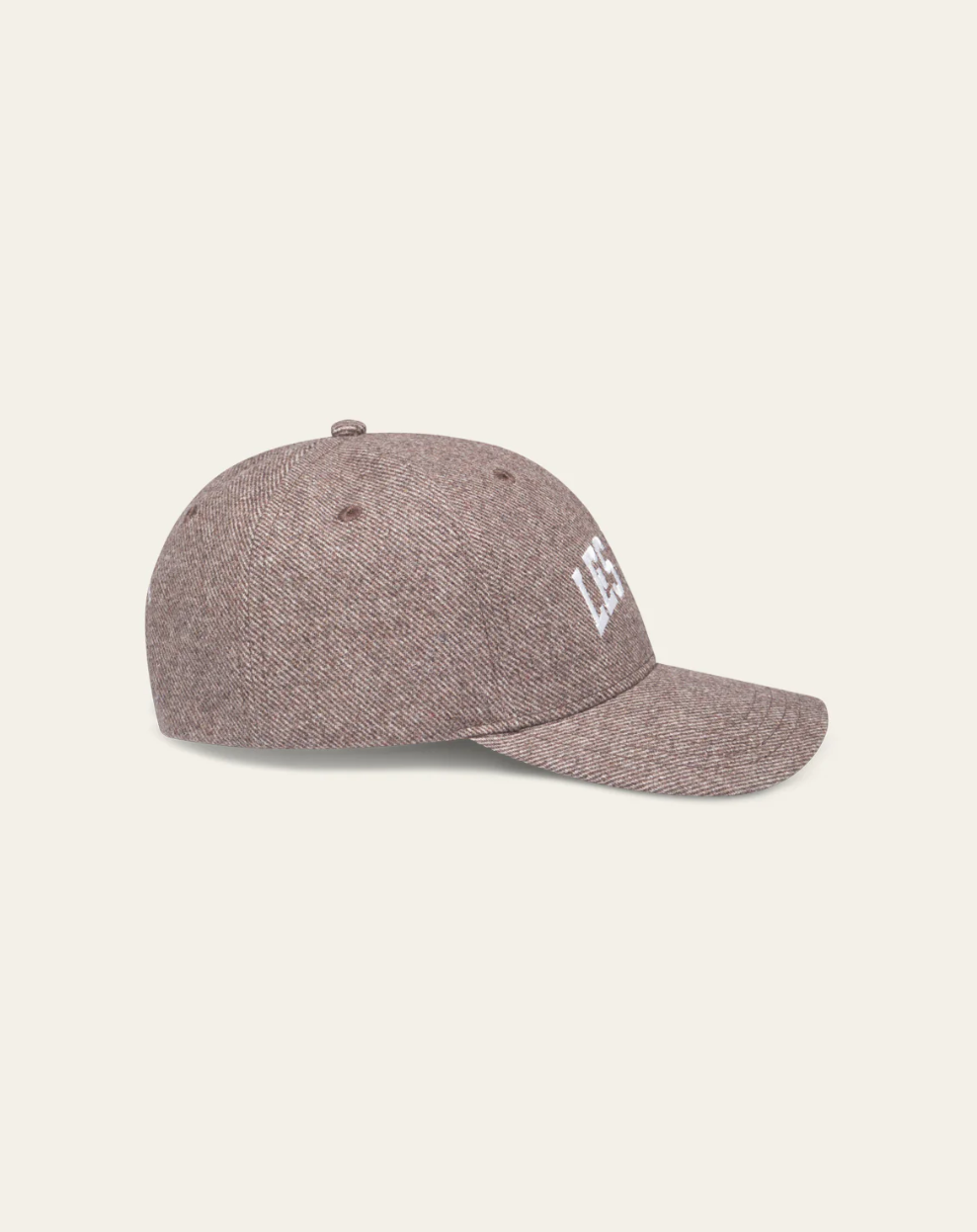 Les Deux Wool Baseball Cap Mountain Grey