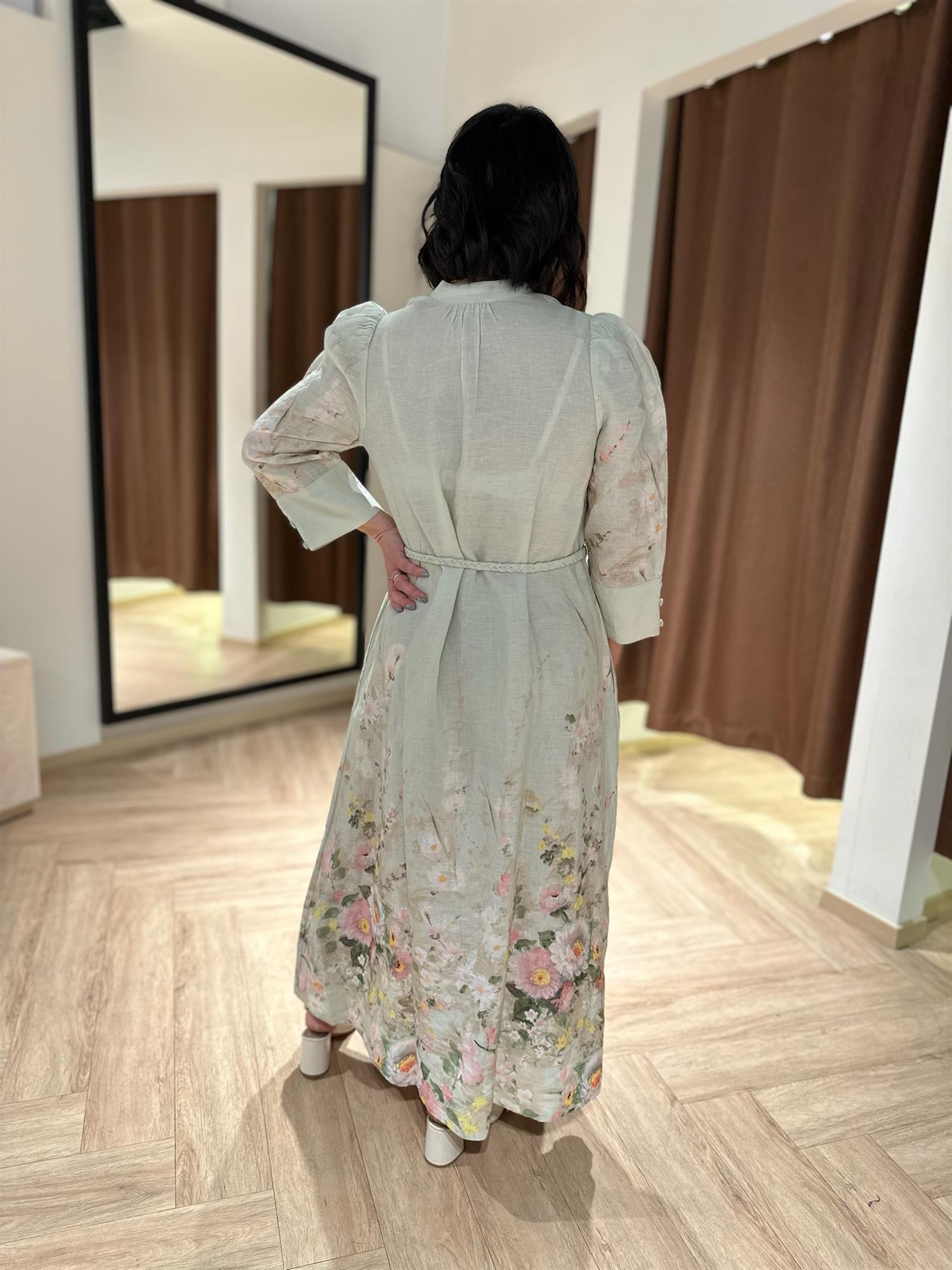 Linen Shift Dress Harmony