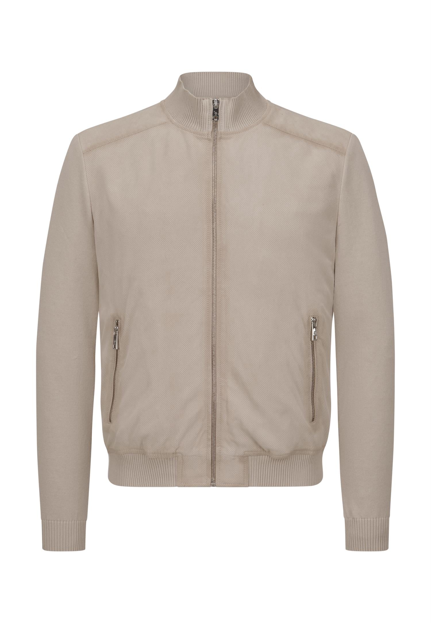 MS Ricardo Goat Leater Hybrid Jacket