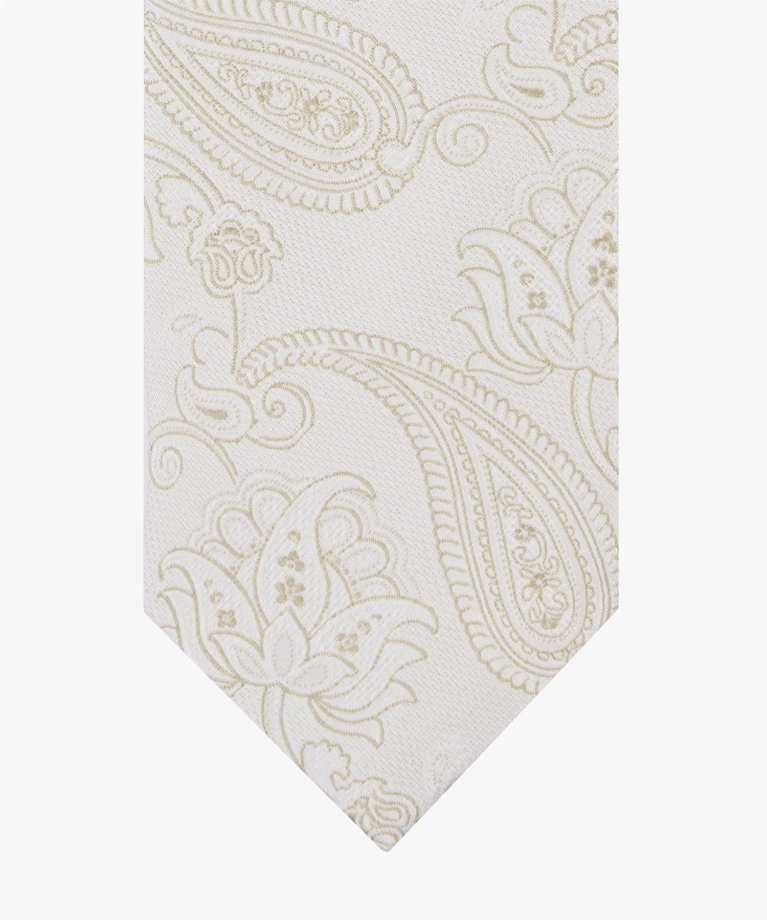Tie Paisley Offwhite