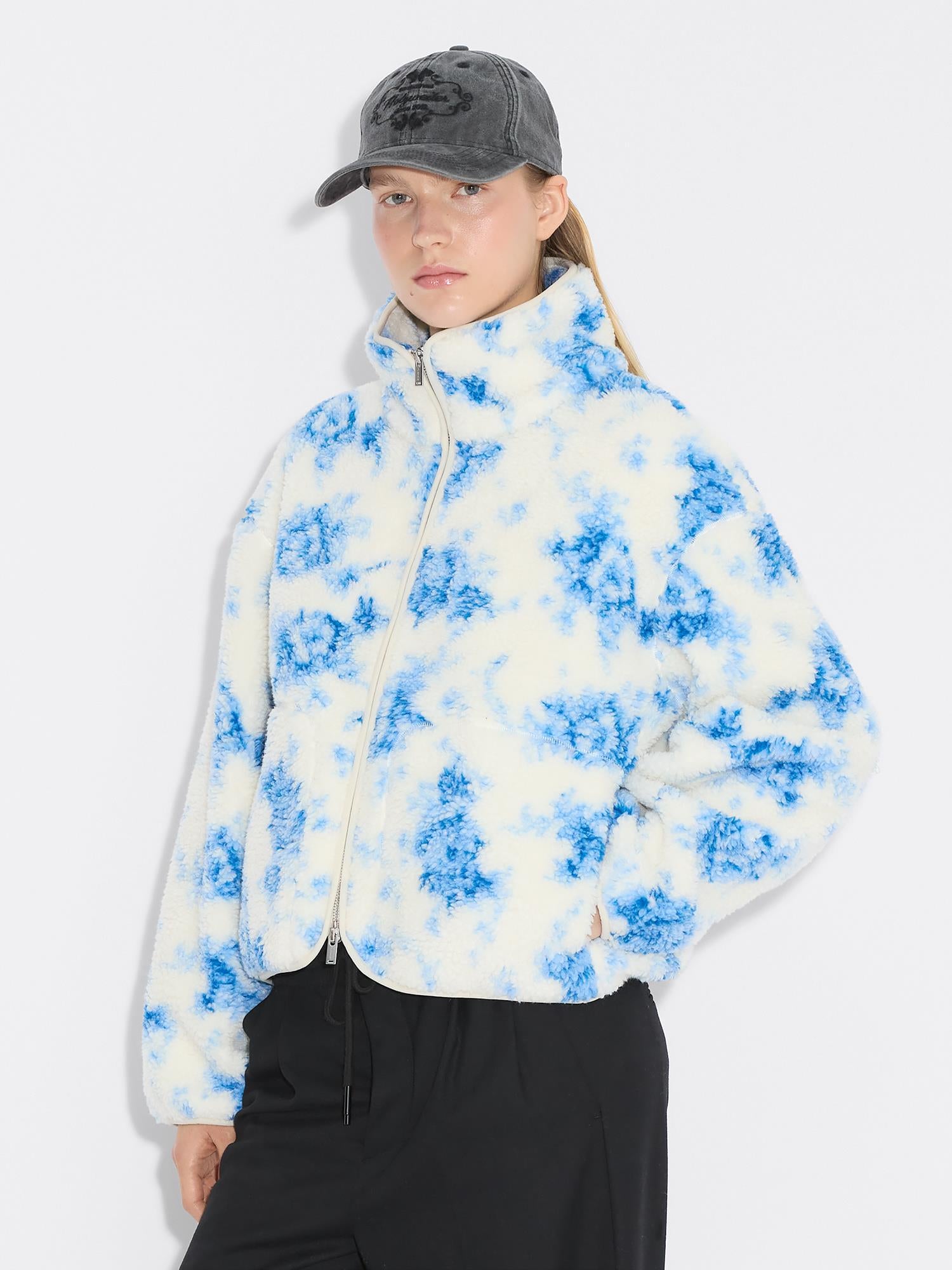 Rype Fleece Jacket White Mix