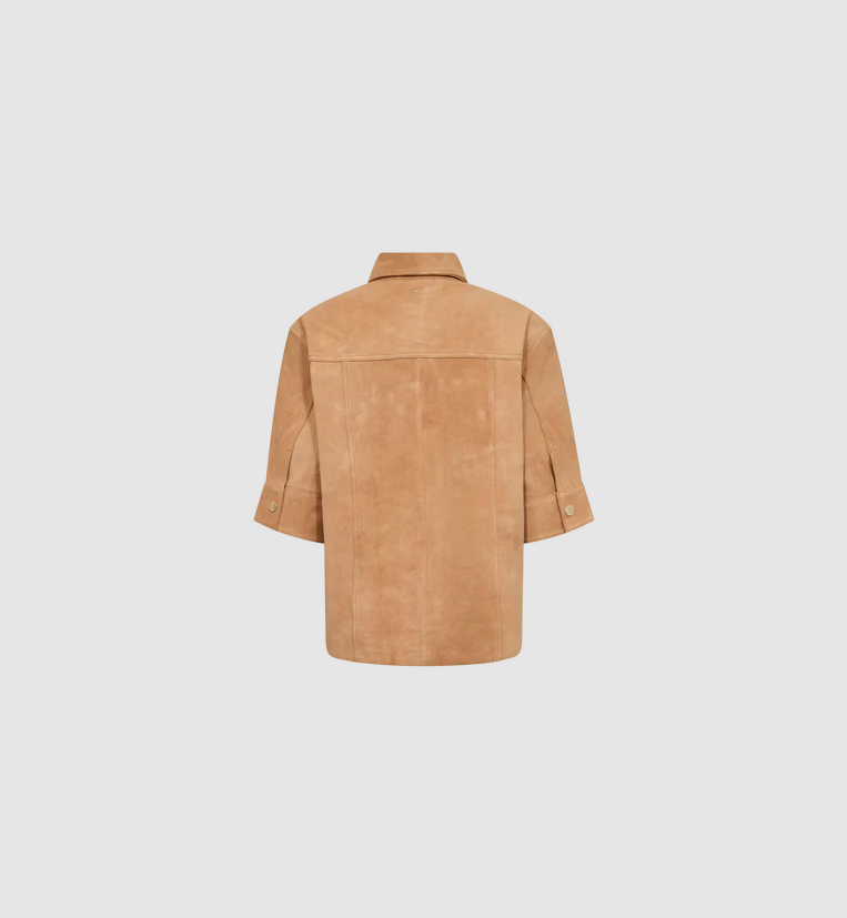 Mmsigga Sssuede Shirt Tan