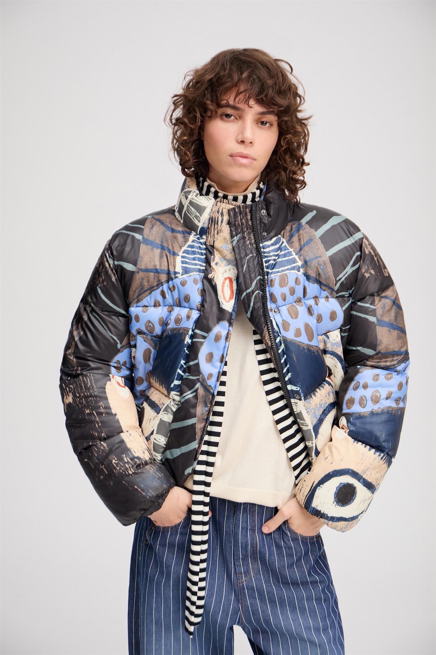Juba Black Print