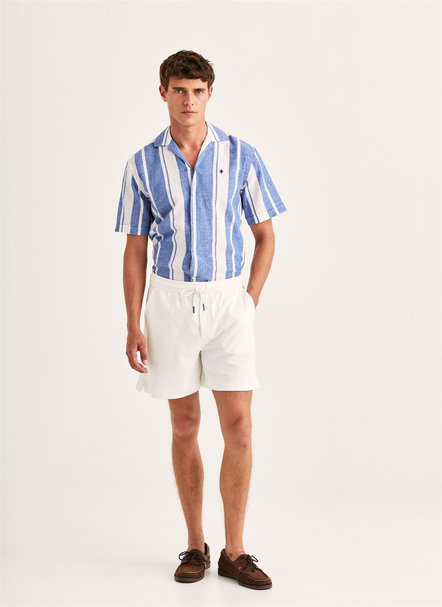 Delon Terry Shorts Offwhite