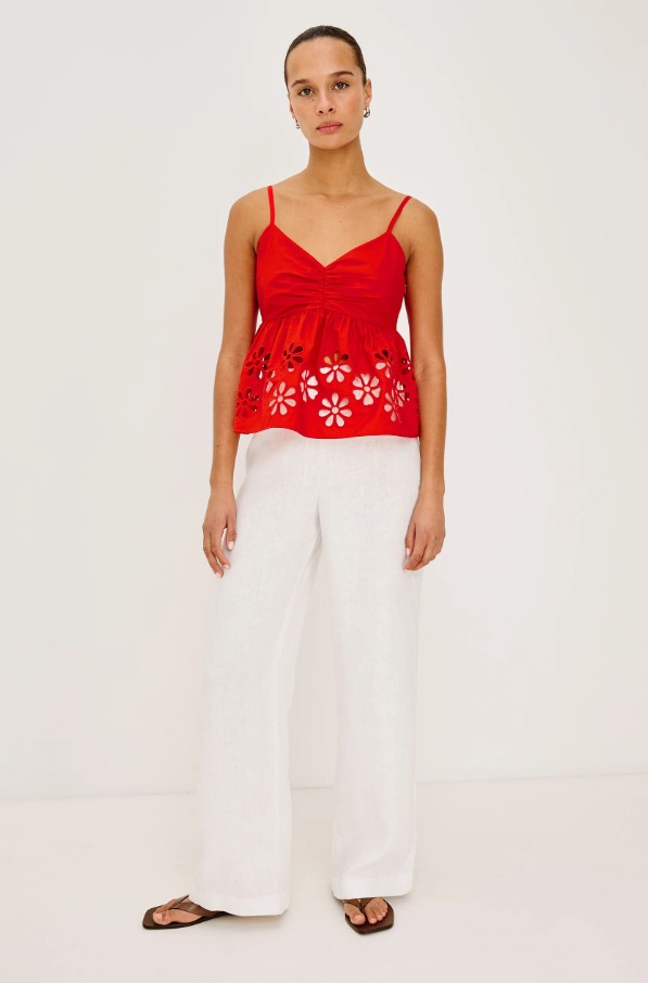 Meru Top Scarlet