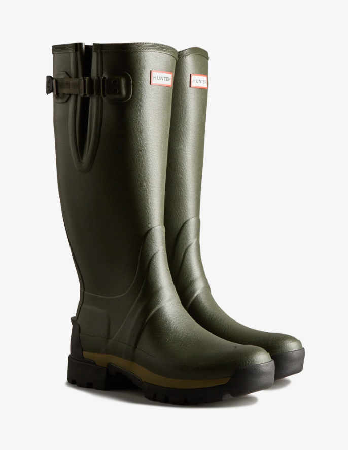 MENS BALMORAL TALL SIDE ADJUSTABLE NEO L- Dark Olive