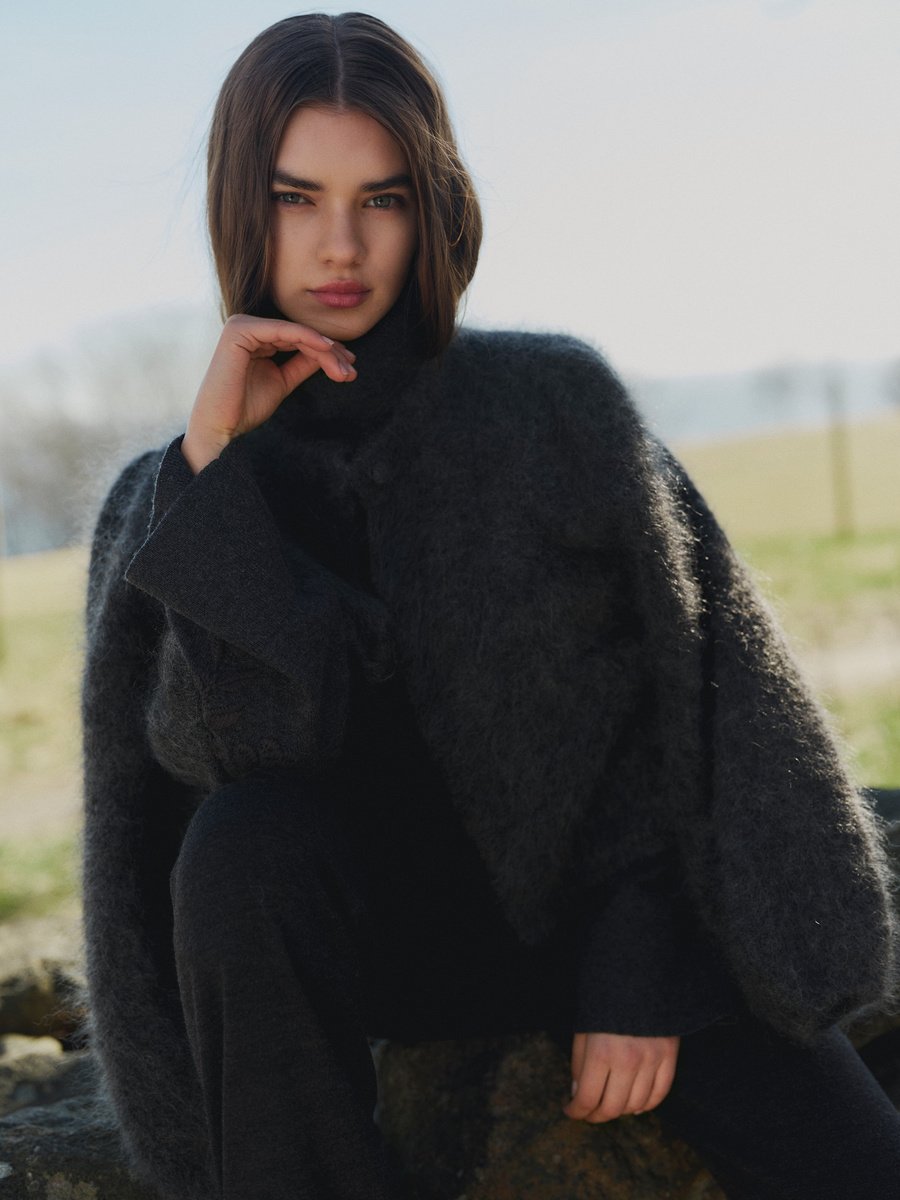 Laurie Wool Sweater Black