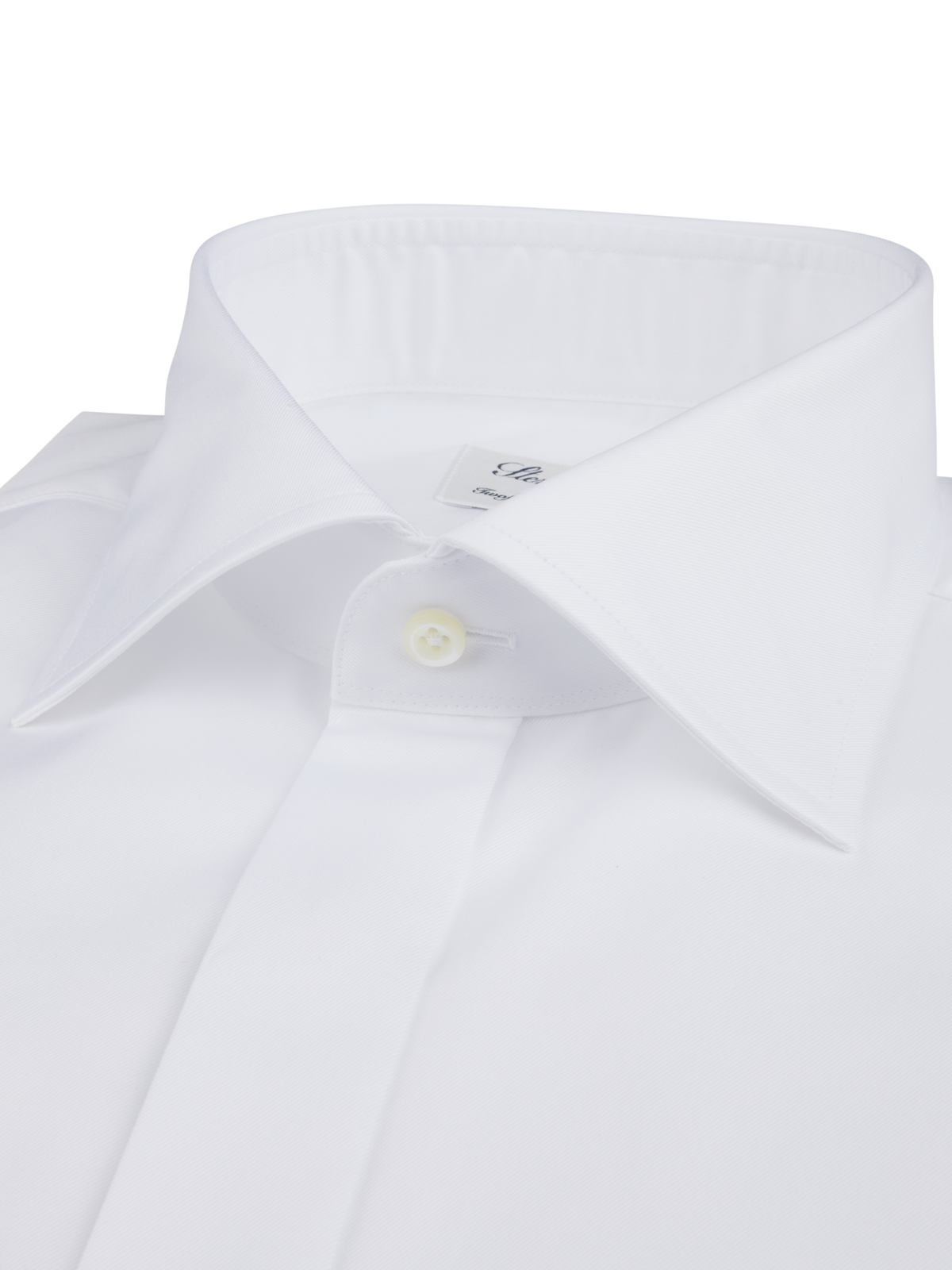 White Regular Tuxedo Shirt Fly Front French cuff