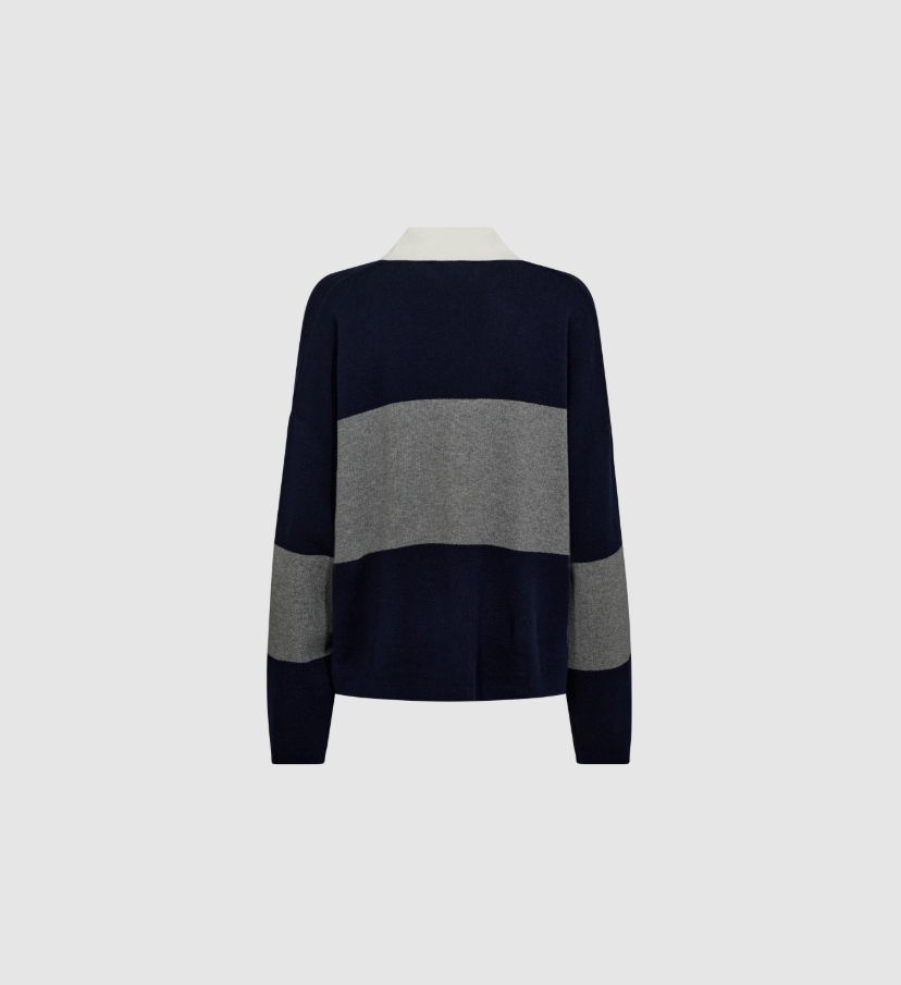 MMWylie Tani Bold Stripe Knit Maritime Blue