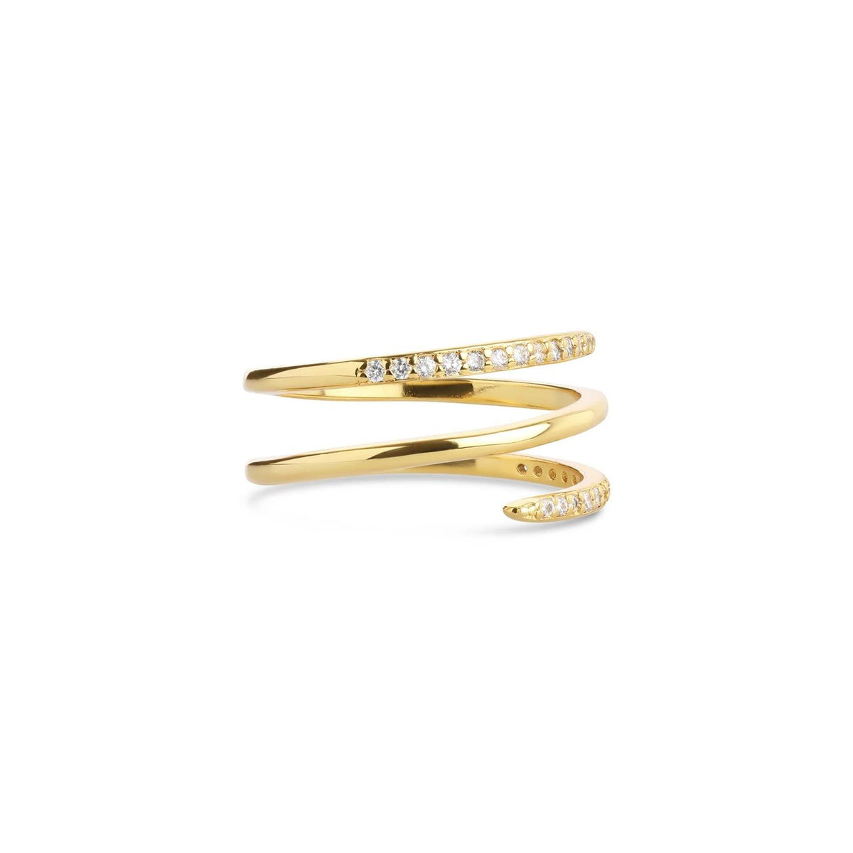 Jada - Crystal Ring Stainless Steel