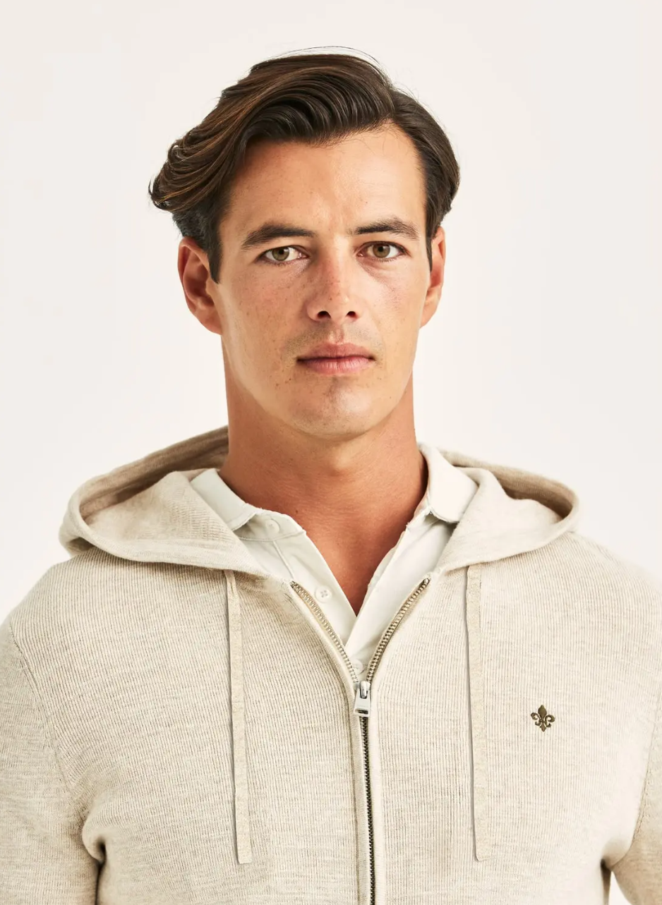 Randall Zip Hood Khaki