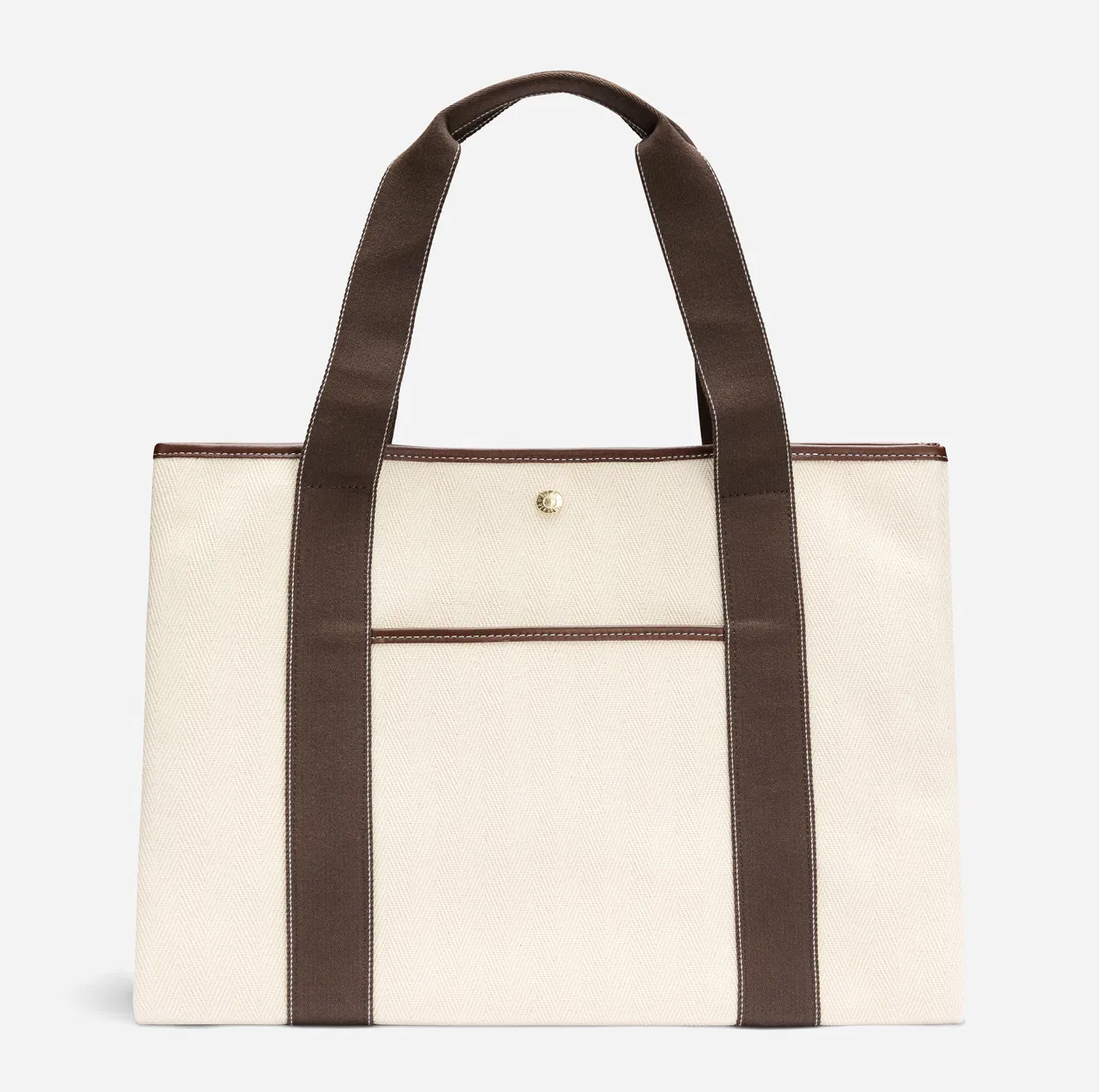 Traversèe Pocket L Verneuil Canvas White/Brown