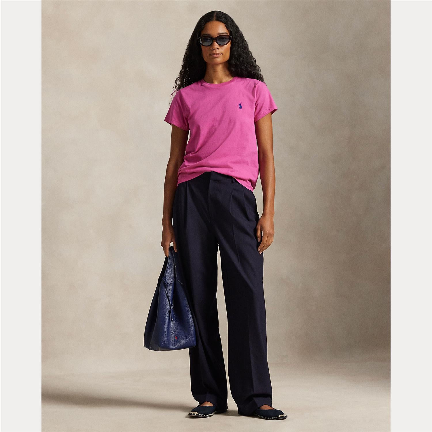 Classic Fit Cotton Jersey Crewneck tee