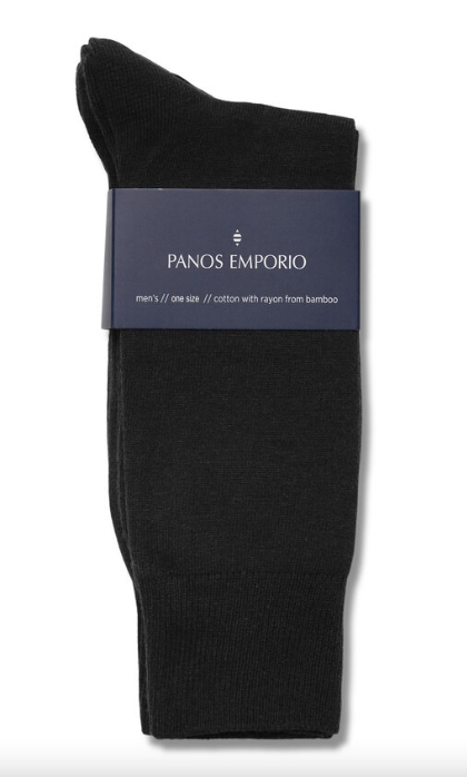 3PK CARL CASUAL FLAT KNIT BLACK