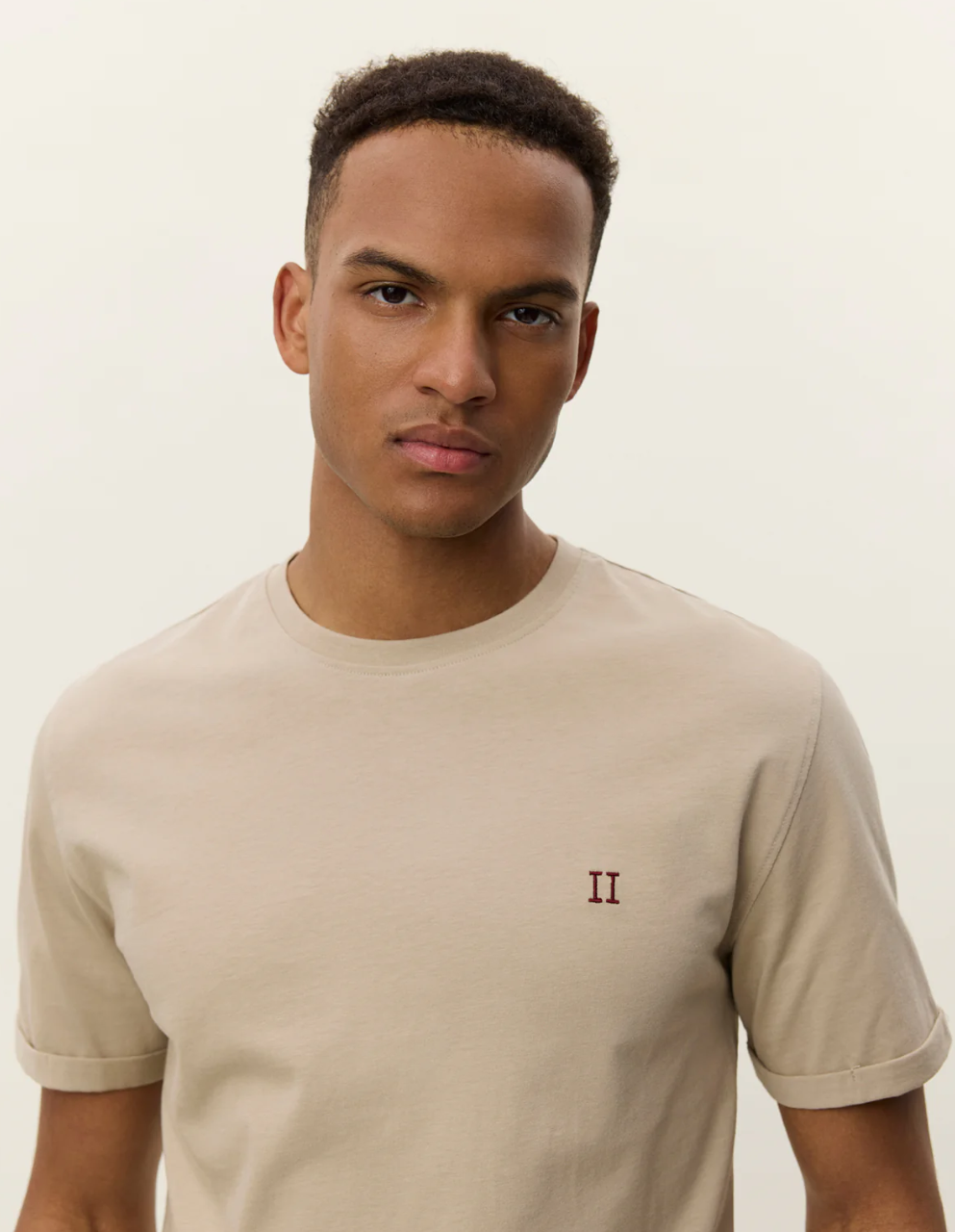 Norregaard Contrast T-Shirt Dark Sand