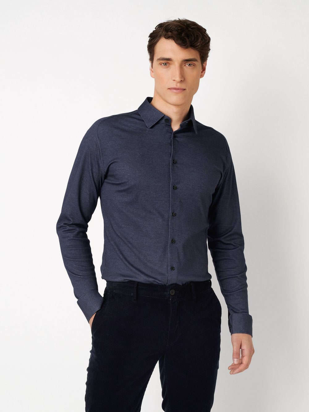 Casual Kent 1/1 Navy Twill