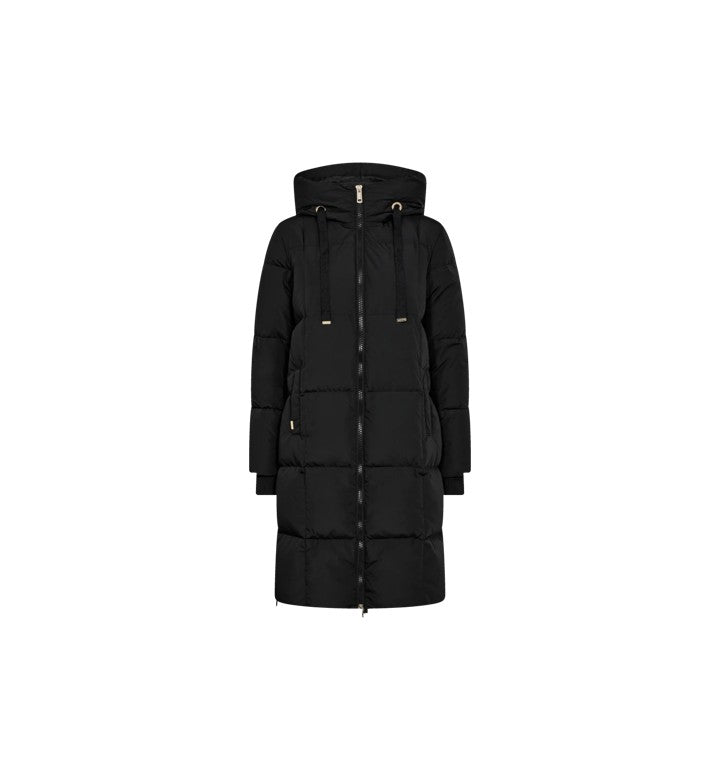 MMNova Square Down Coat Black