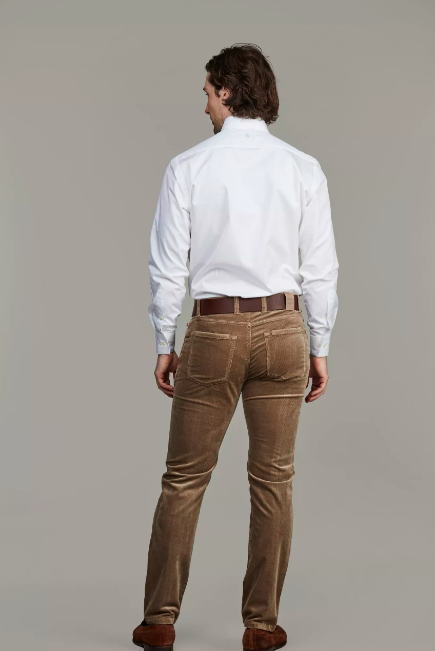 5-PKT Cut'n Sew Cord Beige