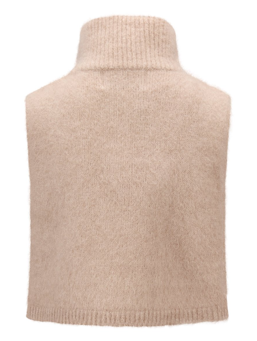 Belinda Chunky High Neck Hazel Beige