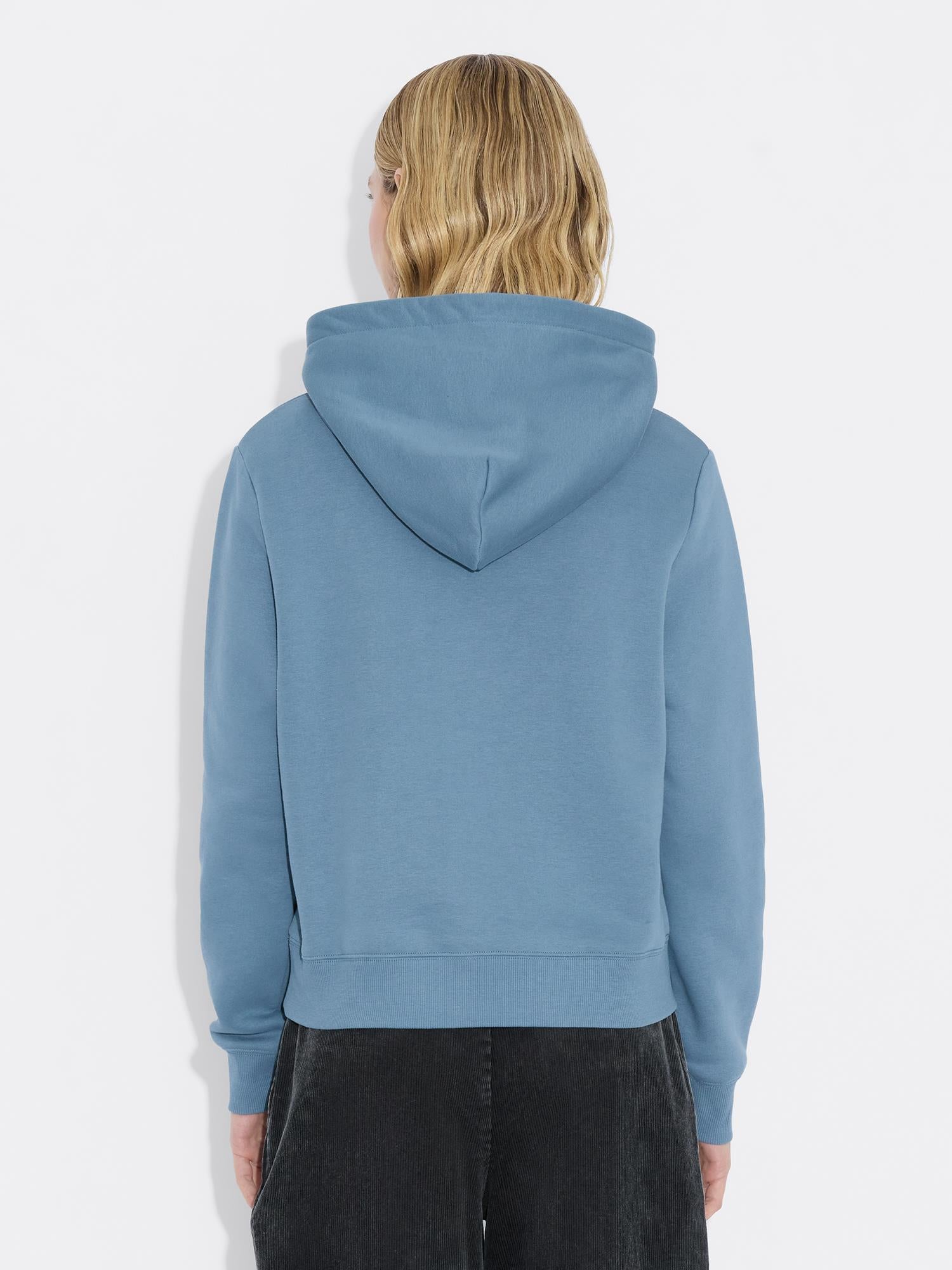 W Regular Hoodie - Blue
