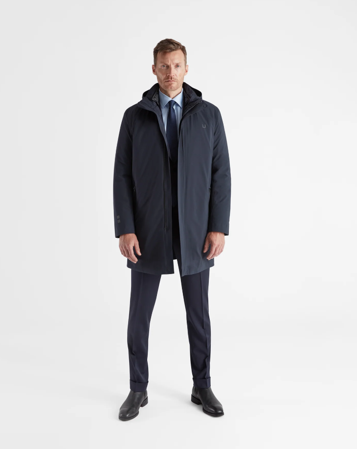 BLACK STORM COAT II NAVY
