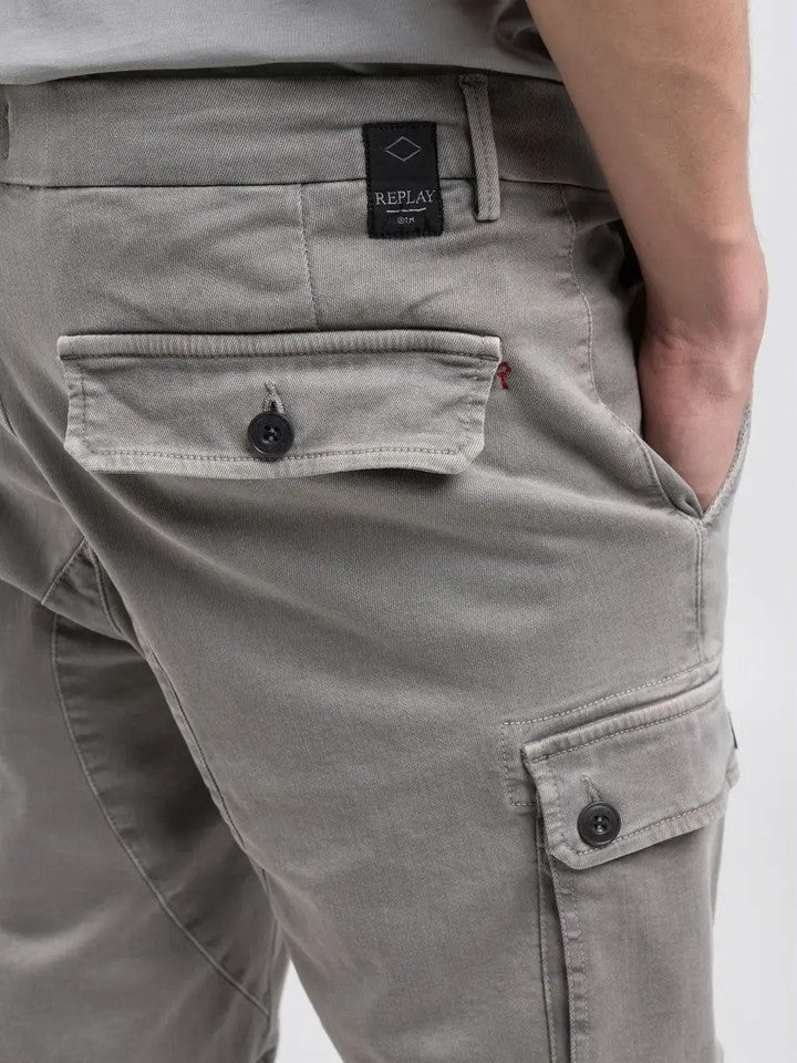 Vannie cargo shorts dim grey