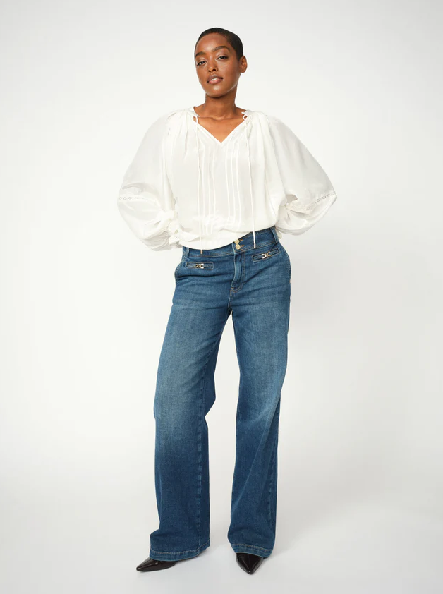 MMCandia Peach Jeans Dark Blue