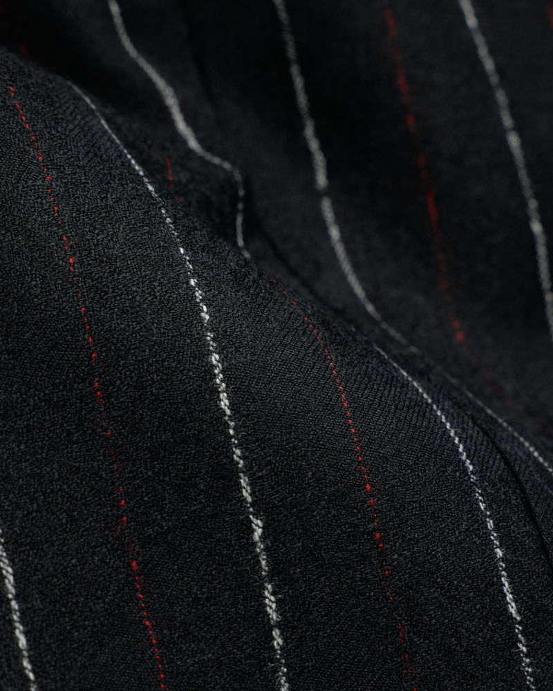 DB Black Jacket White Red Stripe