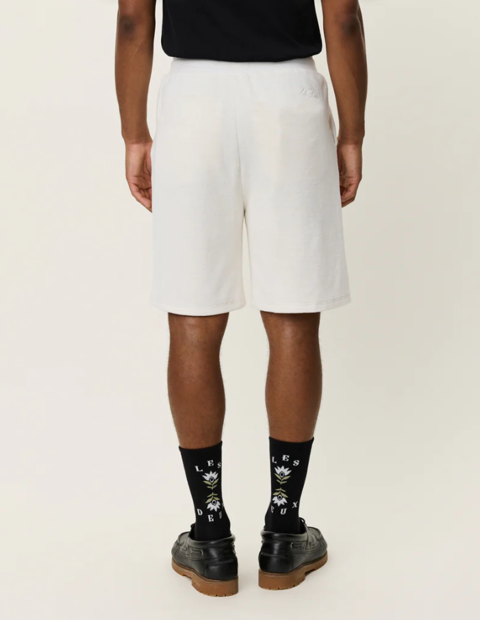 Sully Towel Shorts Light Ivory