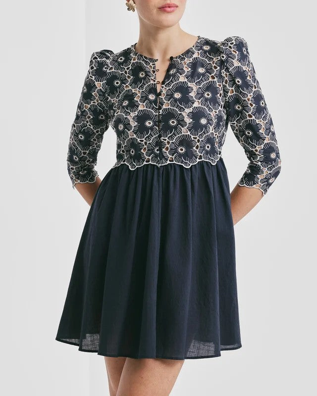 Broerie Anglaise Mini Dress SS26