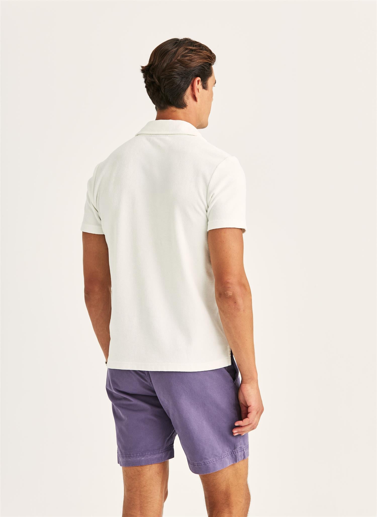 Delon terry shirt off white