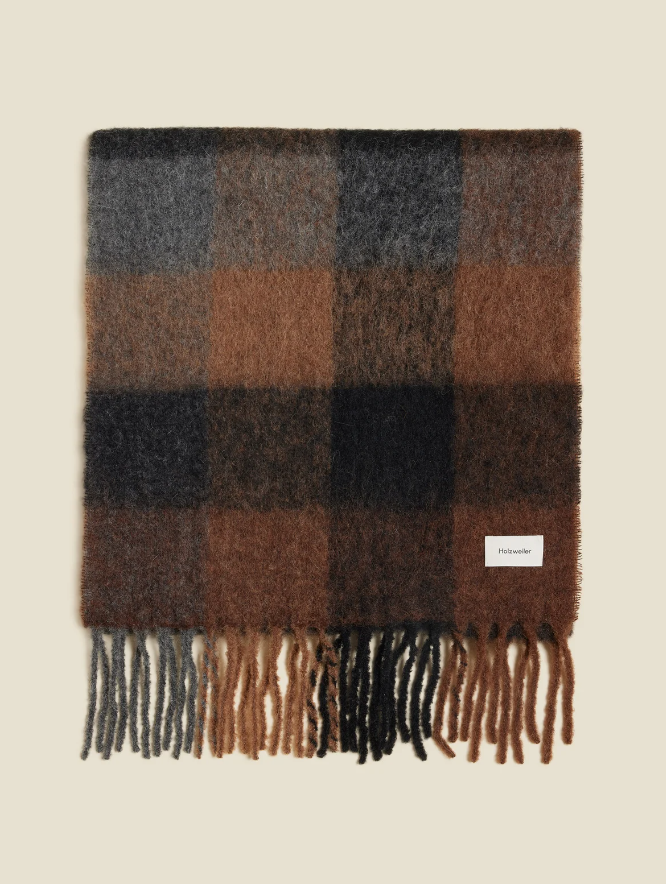FRESIA BROWN CHECK AW24