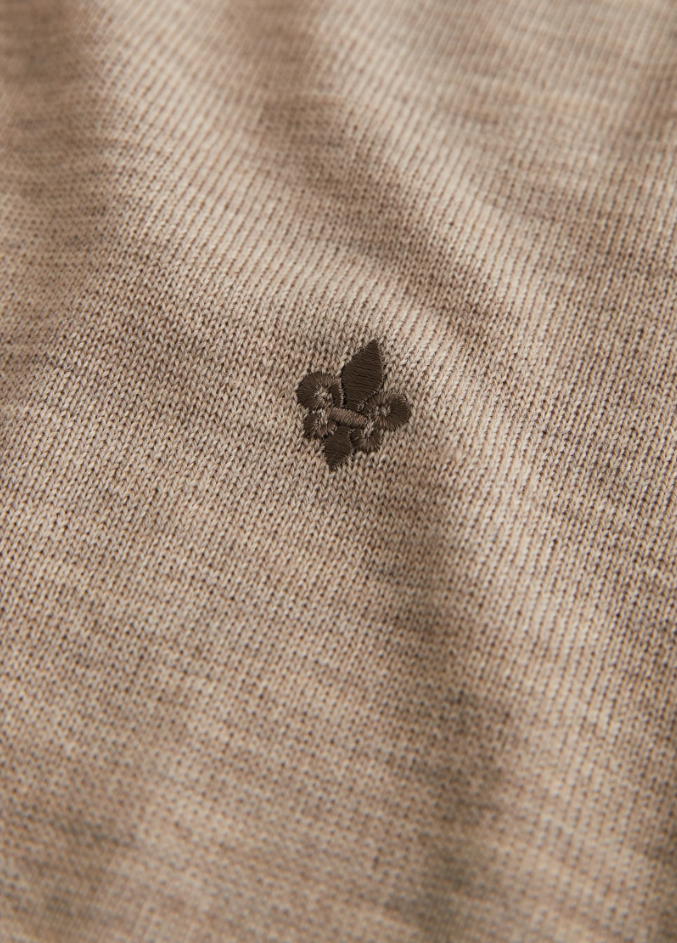 Merino John Zip Khaki