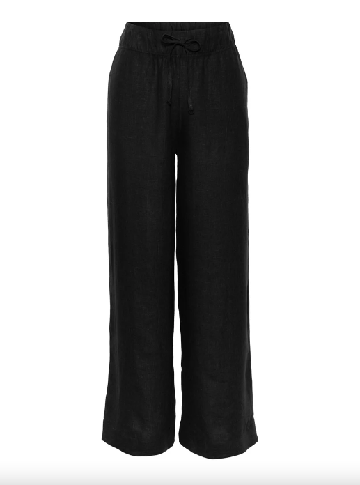IMMI LINEN PANT Black