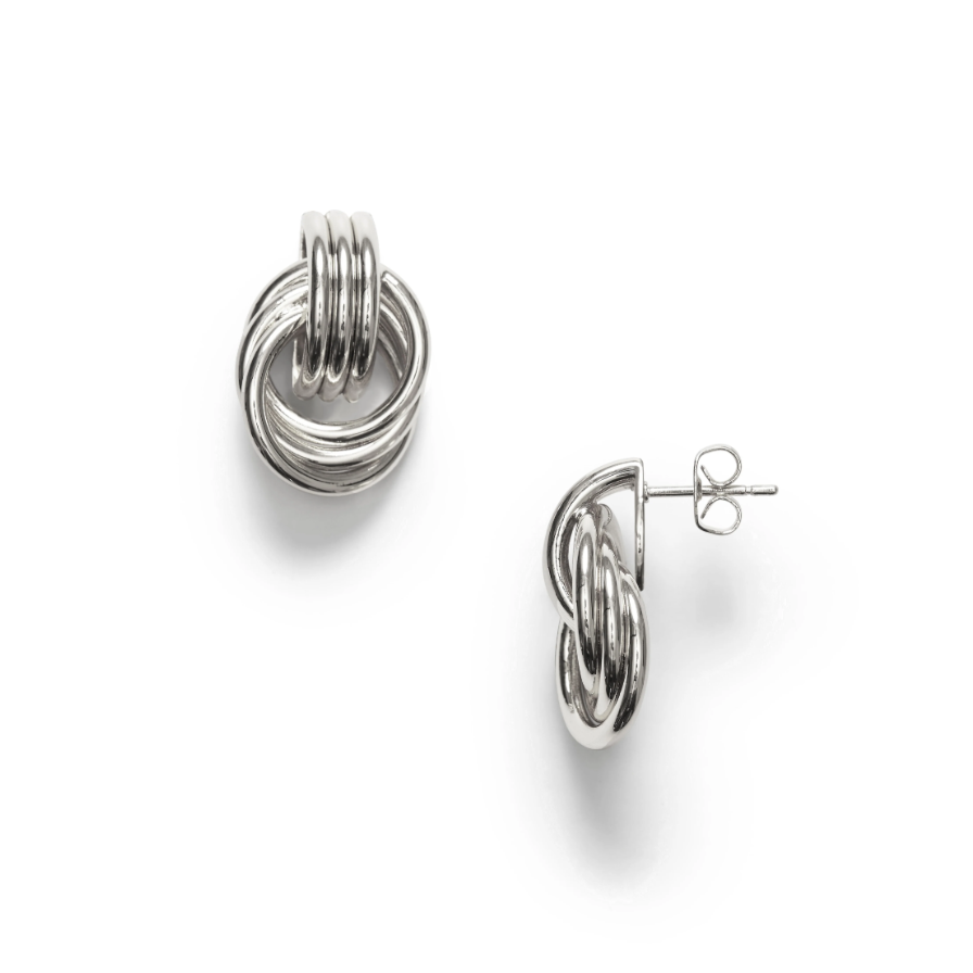 Triple Earring Silver