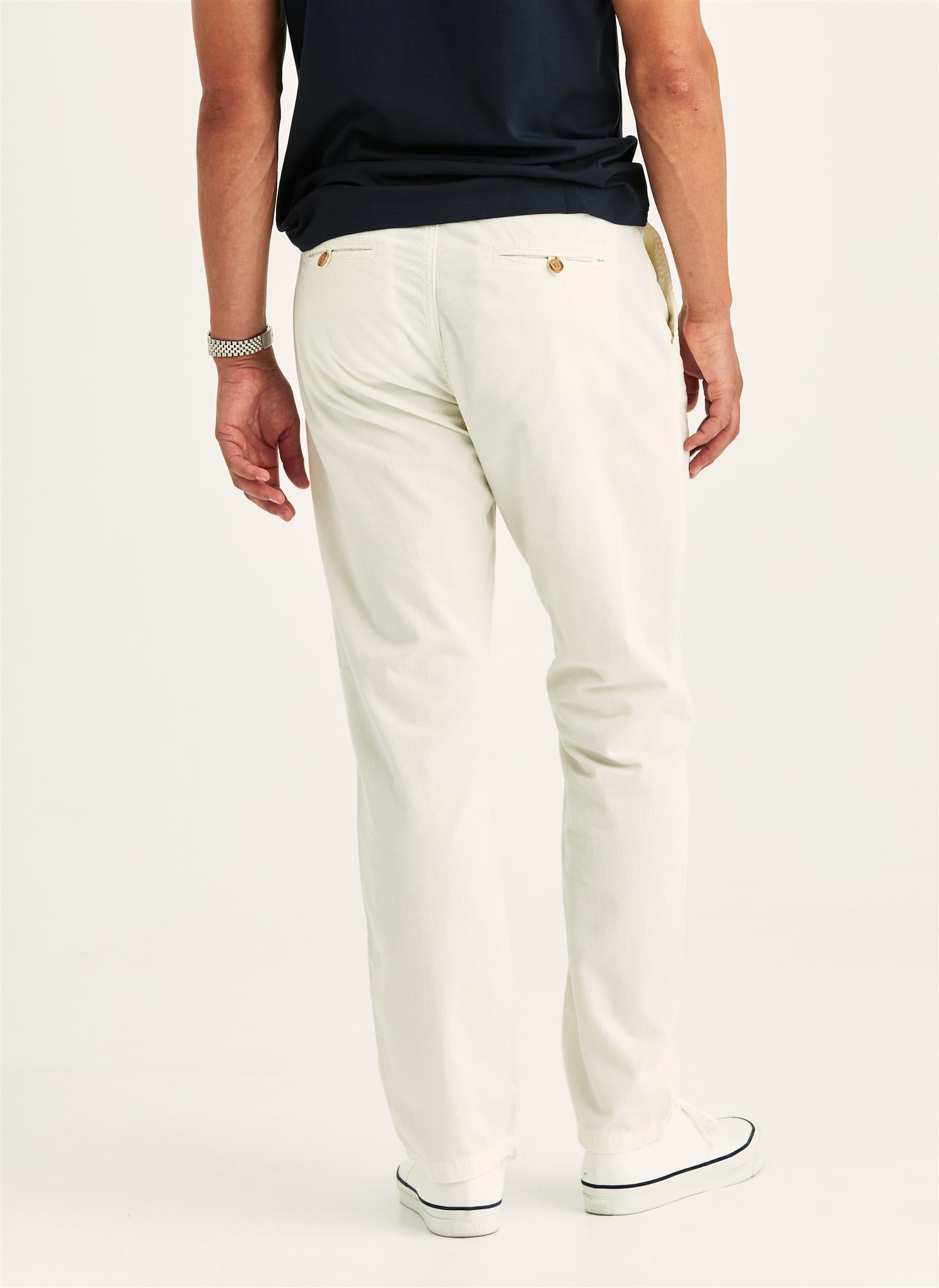 Fenix Summer Cord Trouser Off Whie