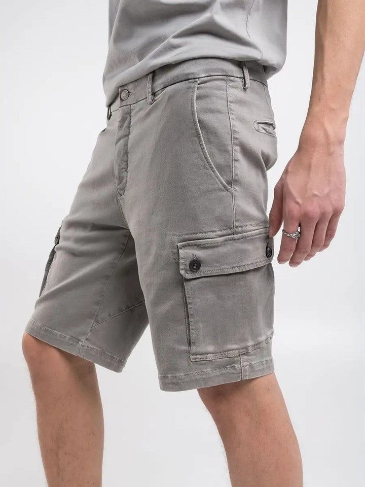 Vannie cargo shorts dim grey