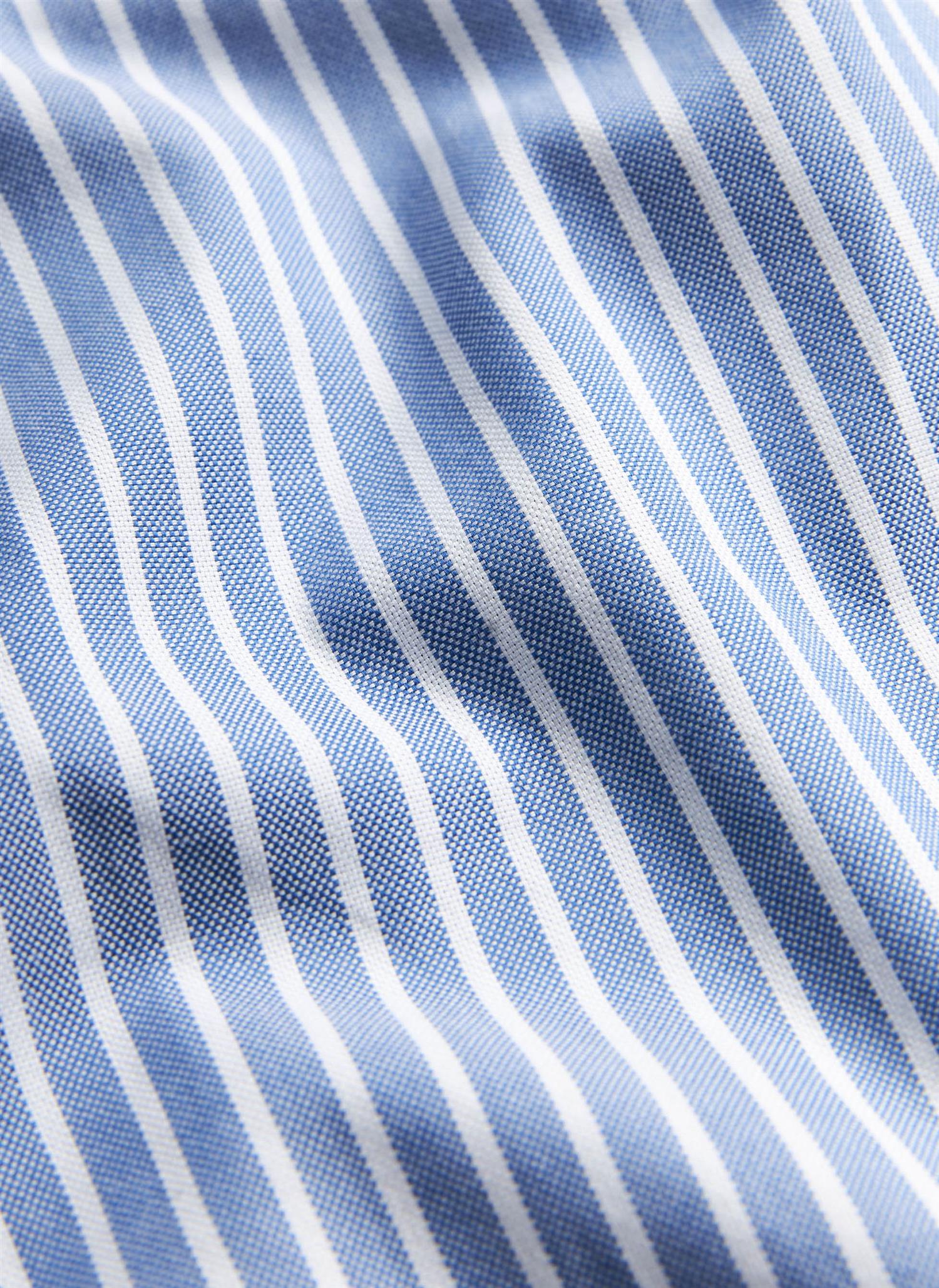 Fine Oxford Shirt-Slim Fit Blue