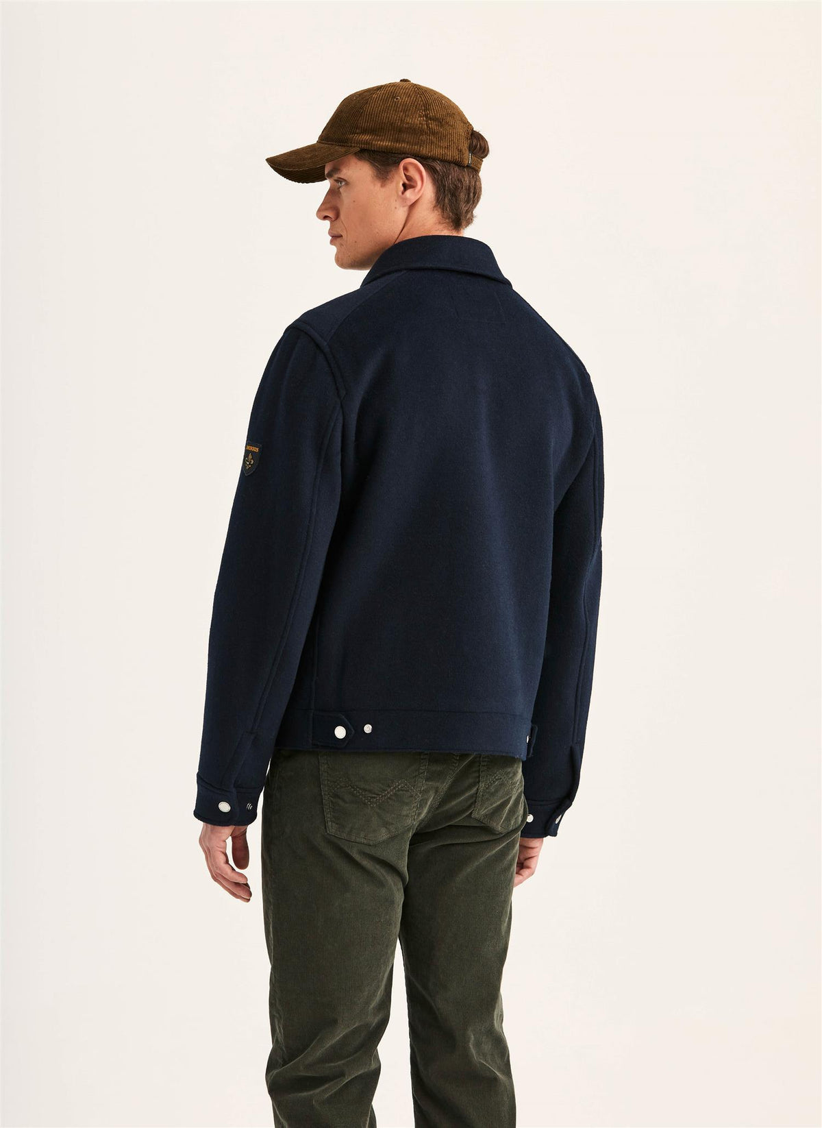 Wallace Wool Jacket Blue