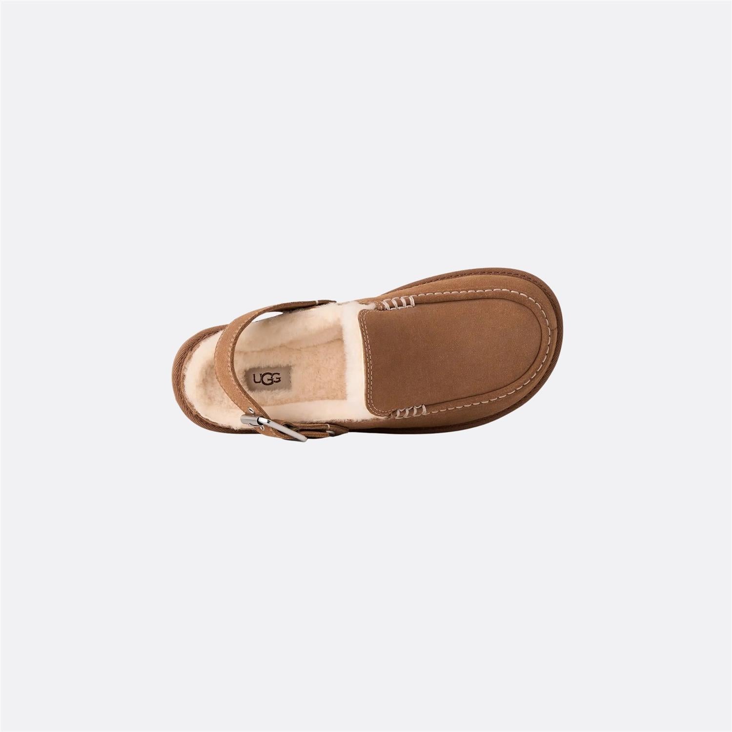 W Goldenstar Evelina Clog Chestnut